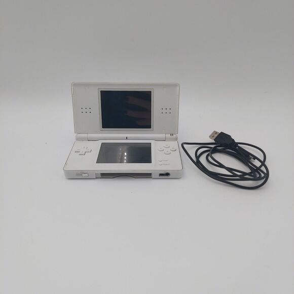 Nintendo DS Lite White Model-USG001 TESTED No Stylus